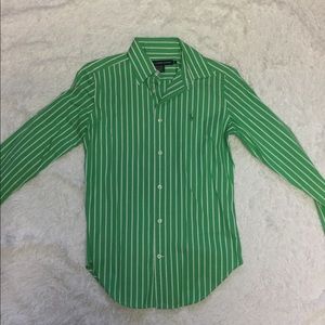 Classic Ralph Lauren striped Oxford